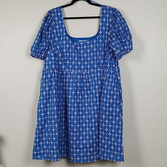 Rhode x Target Blue Eyelet Babydoll Dress Size 2X - Picture 11 of 11